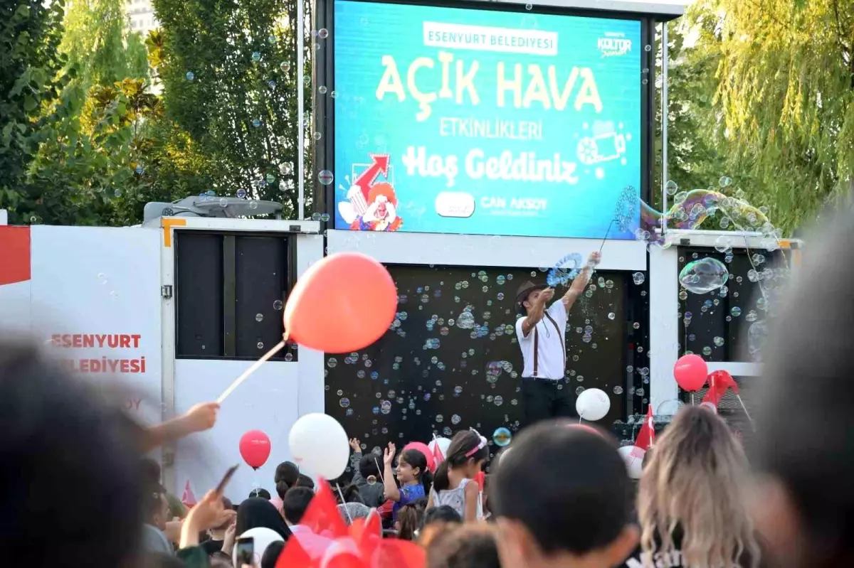 Esenyurt\'ta açık hava etkinlikleri vatandaşlardan tam not aldı