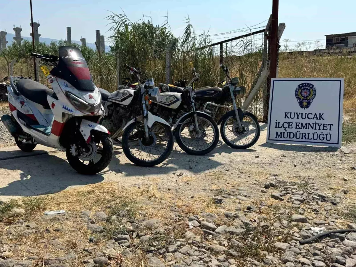 Kuyucak\'ta Motosiklet Hırsızlığı Operasyonu