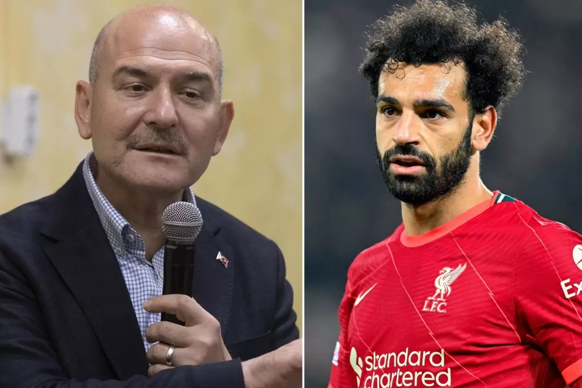 Süleyman Soylu\'dan Salah\'ın "Filistinli Pele" paylaşımına destek