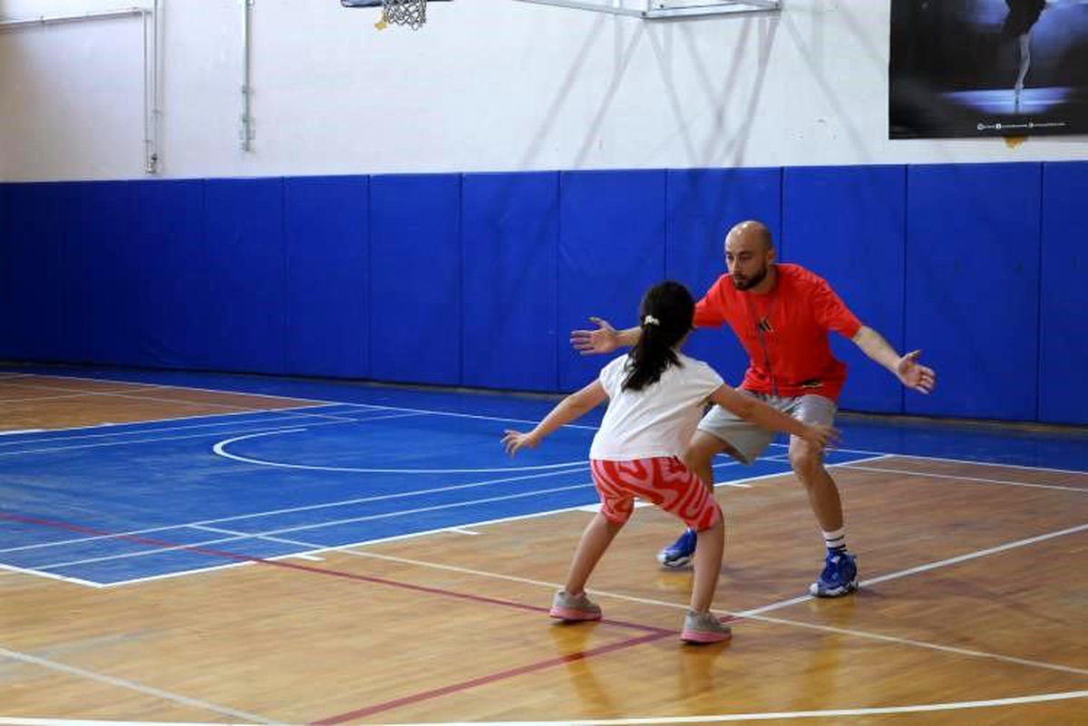 Bilecik\'te Yaz Spor Okulları Basketbol Antrenmanları
