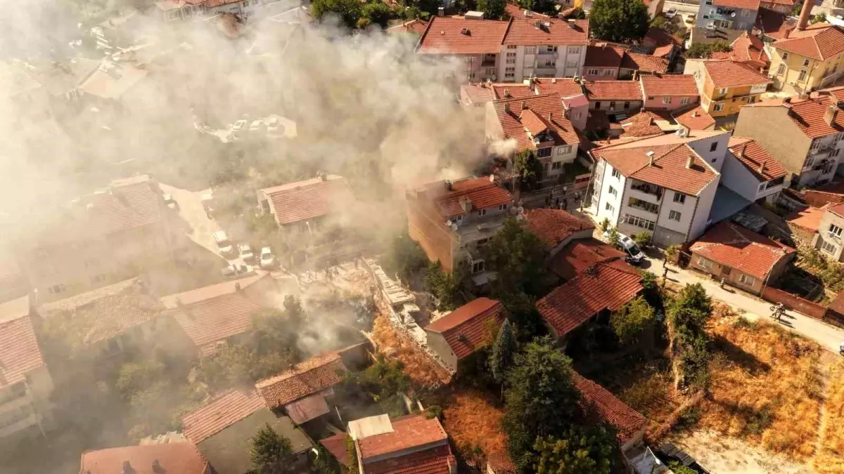 Bilecik\'te Müstakil Evde Yangın