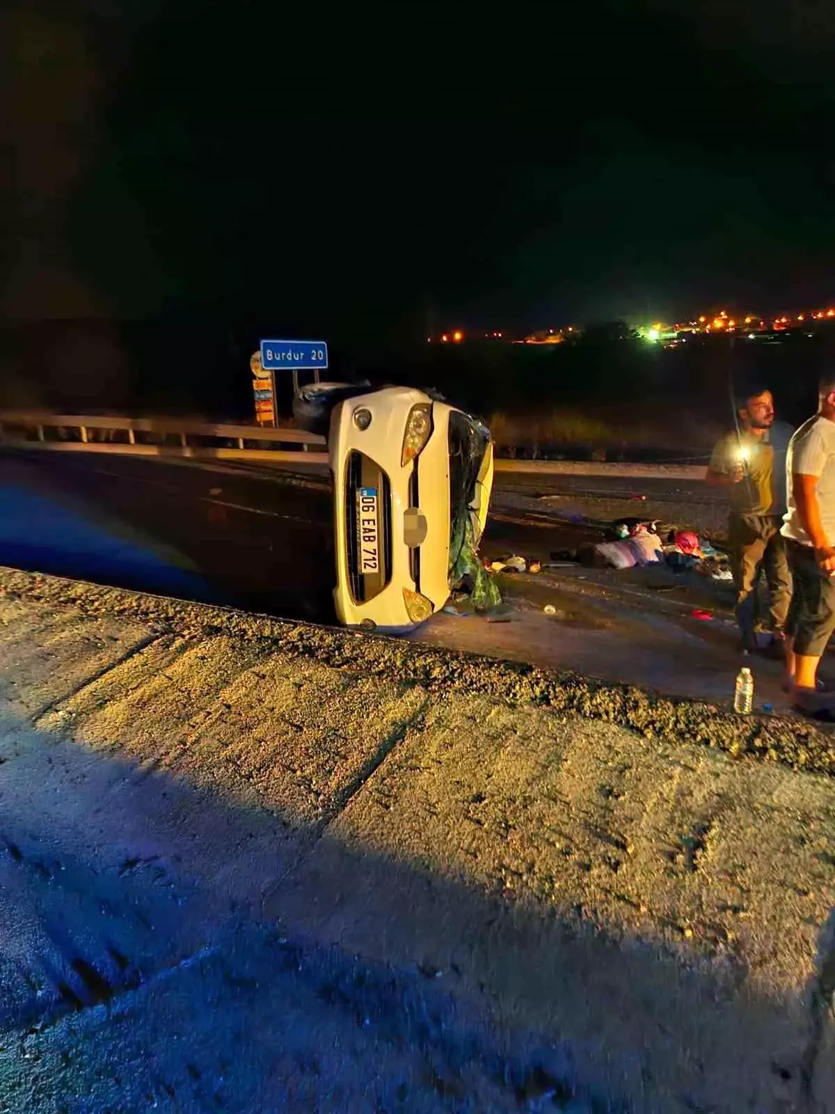 Burdur\'da Kaza: 3 Yaralı