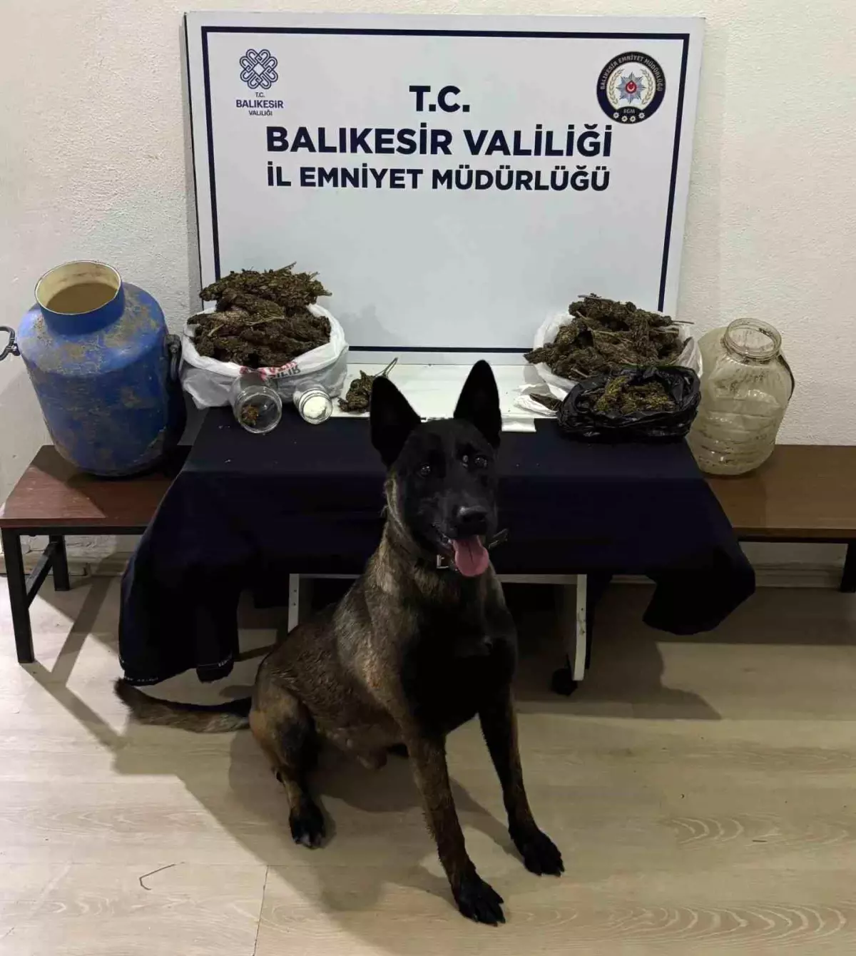 Gönen\'de Uyuşturucu Operasyonu