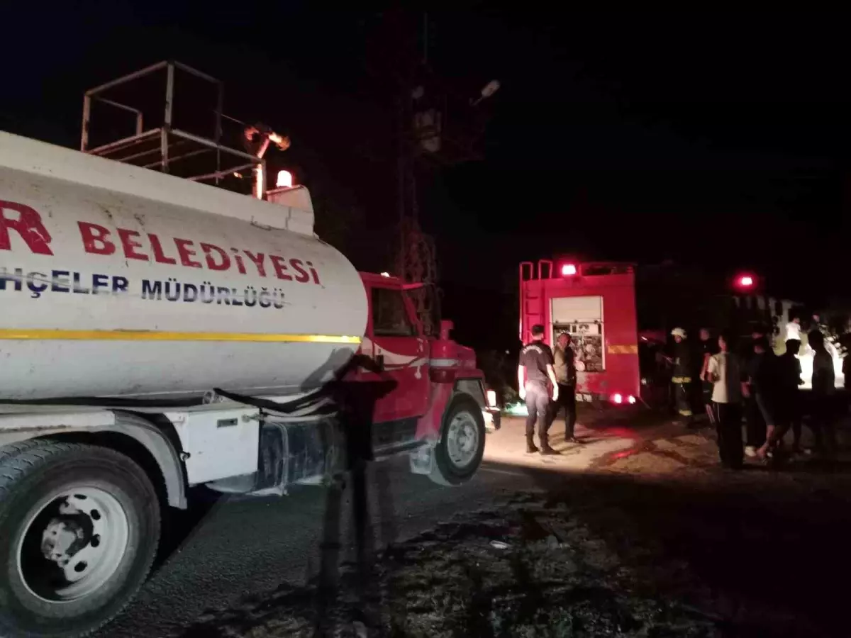 Kemer\'de Trafo Yangını, Elektrik Kesintisine Yol Açtı