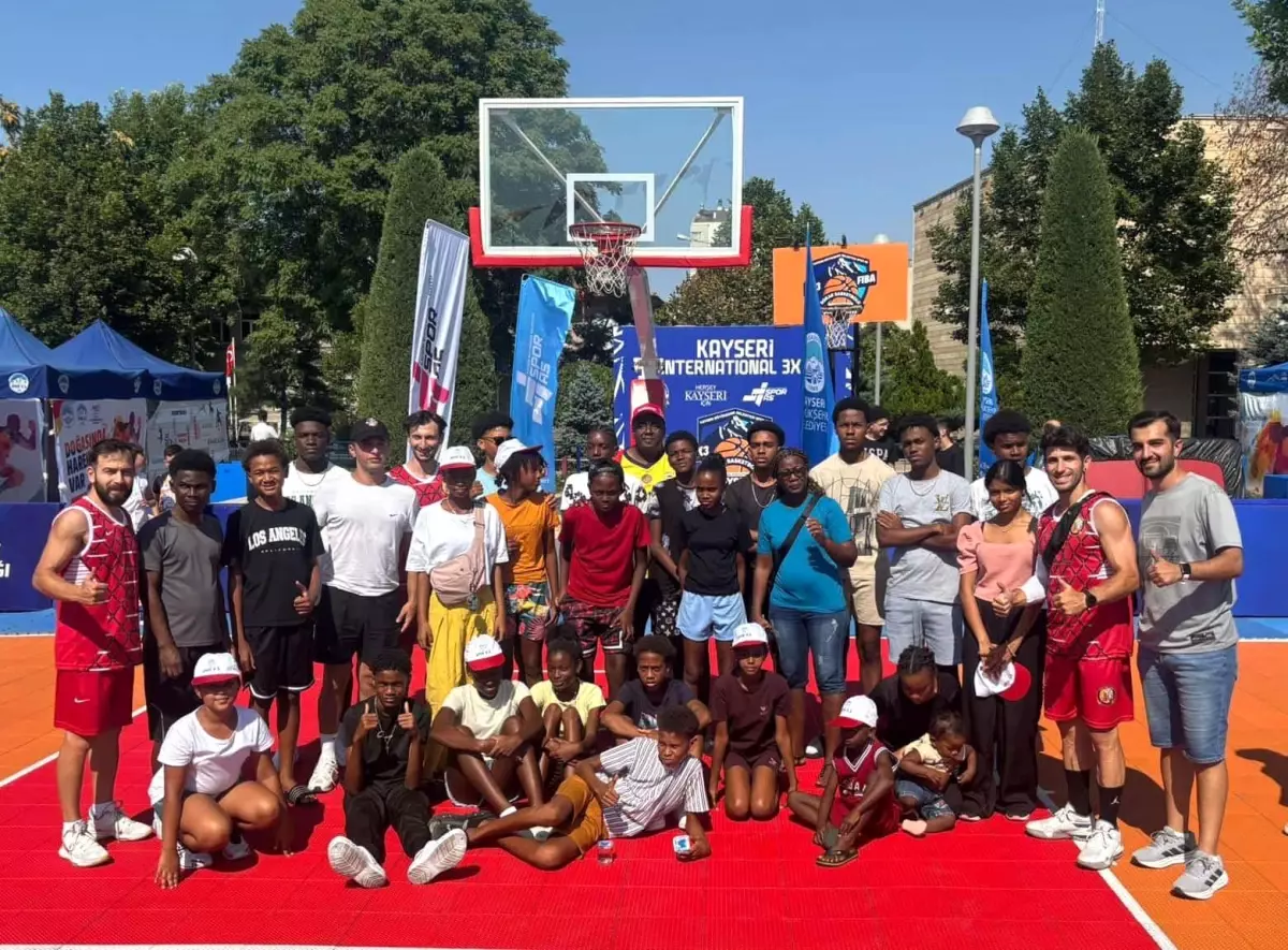 Seyşeller Basketbol Takımı Kayseri\'de
