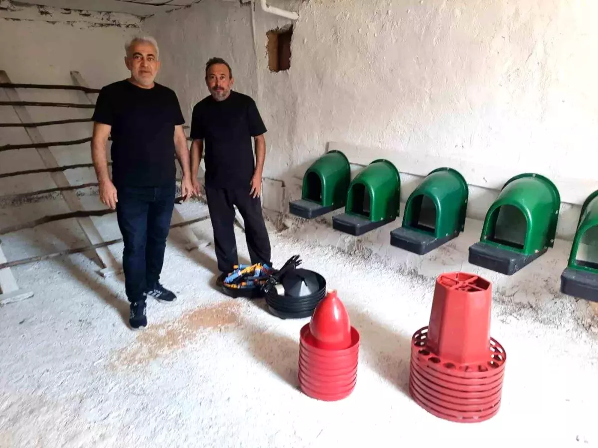 Kocaeli\'den Çiftçilere Doğal Salma Yumurta Desteği