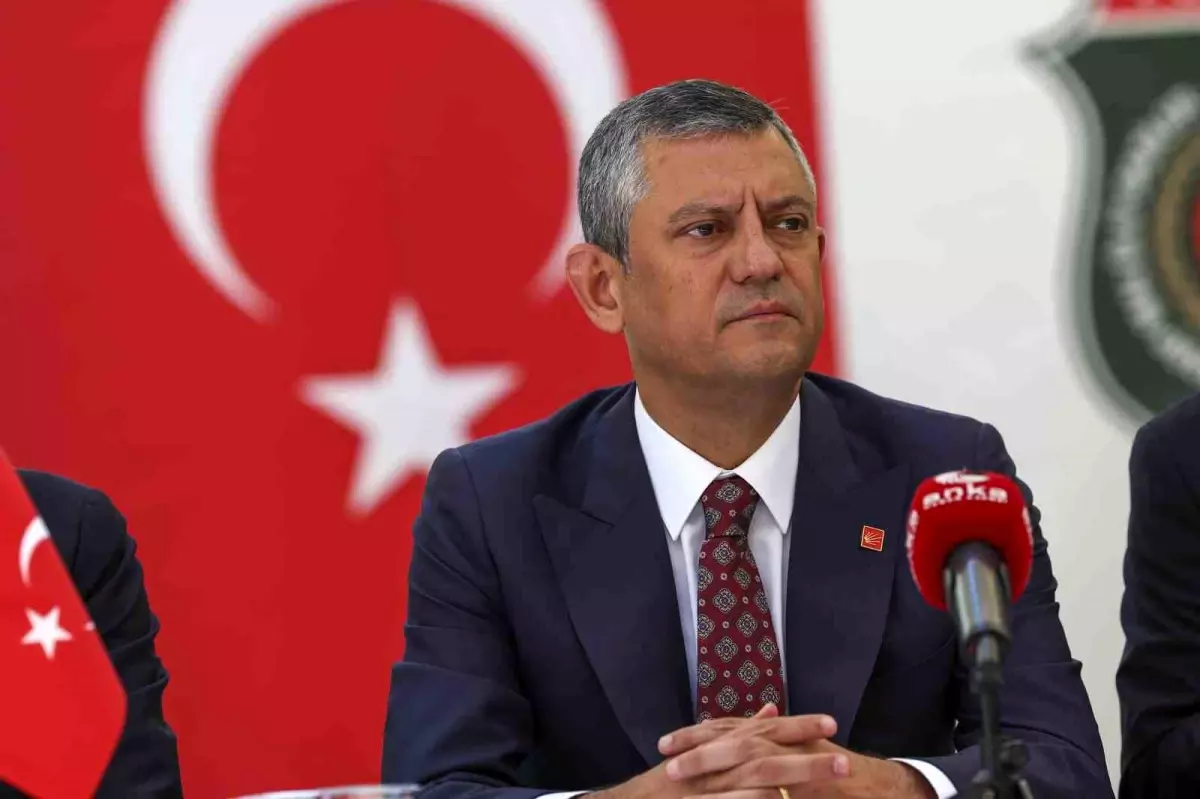 CHP Genel Başkanı Özel: "Genel af, Türkiye\'nin konuştuğu, konuşacağı bir şey değil, doğru da değil"