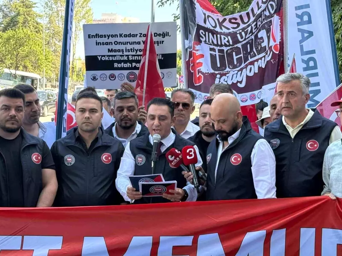 Memurların Toplu Sözleşme Yürüyüşü