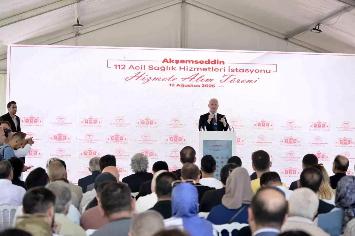 Esenyurt\'ta Akşemseddin 112 Acil Sağlık İstasyonu Açıldı