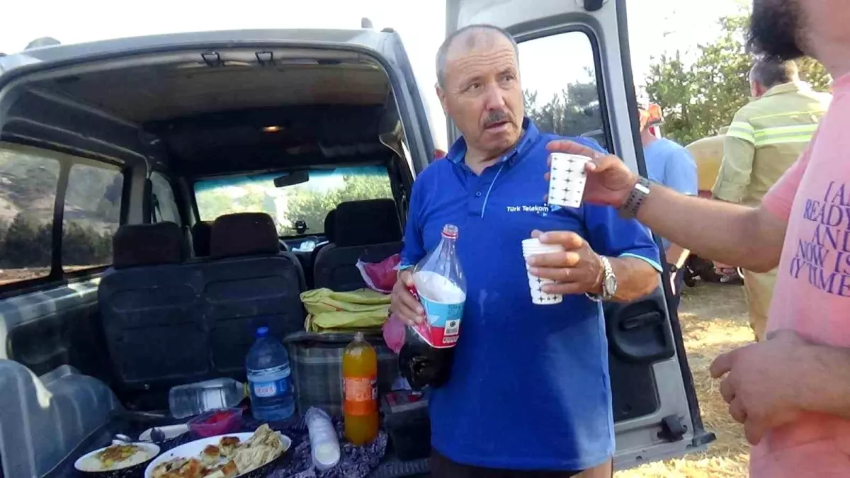Bolu\'dan Yangın Ekiplerine Destek
