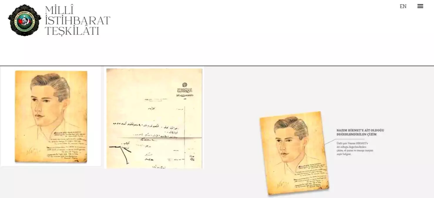 MİT, Nazım Hikmet\'in Şiirini Açıkladı
