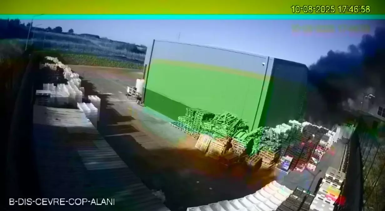 Gönen\'deki Fabrika Yangını: 1 Tutuklama