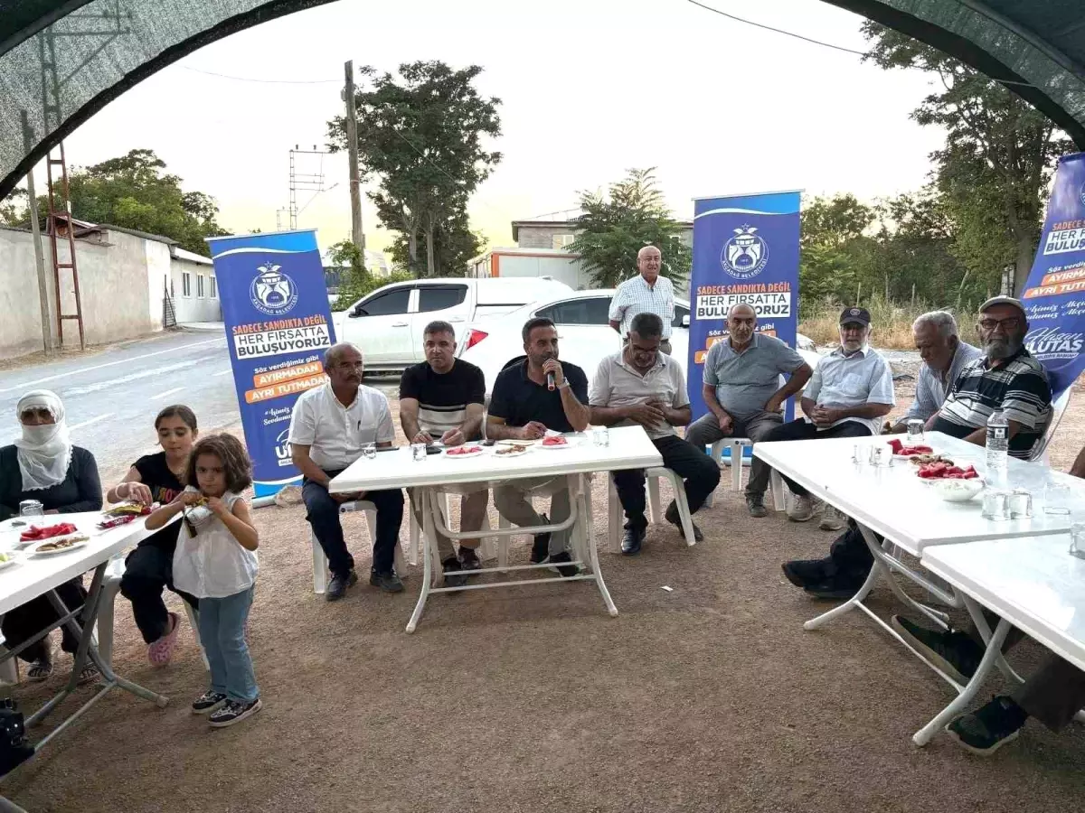 Akçadağ Belediye Başkanı Hasan Ulutaş, Bahri Mahallesi\'nde Vatandaşlarla Buluştu