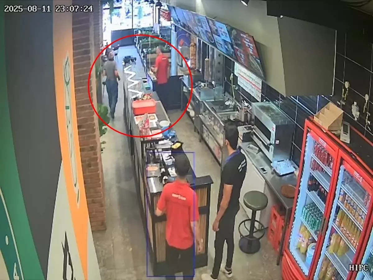 Döner Ustası Müşteriyi Kurtardı