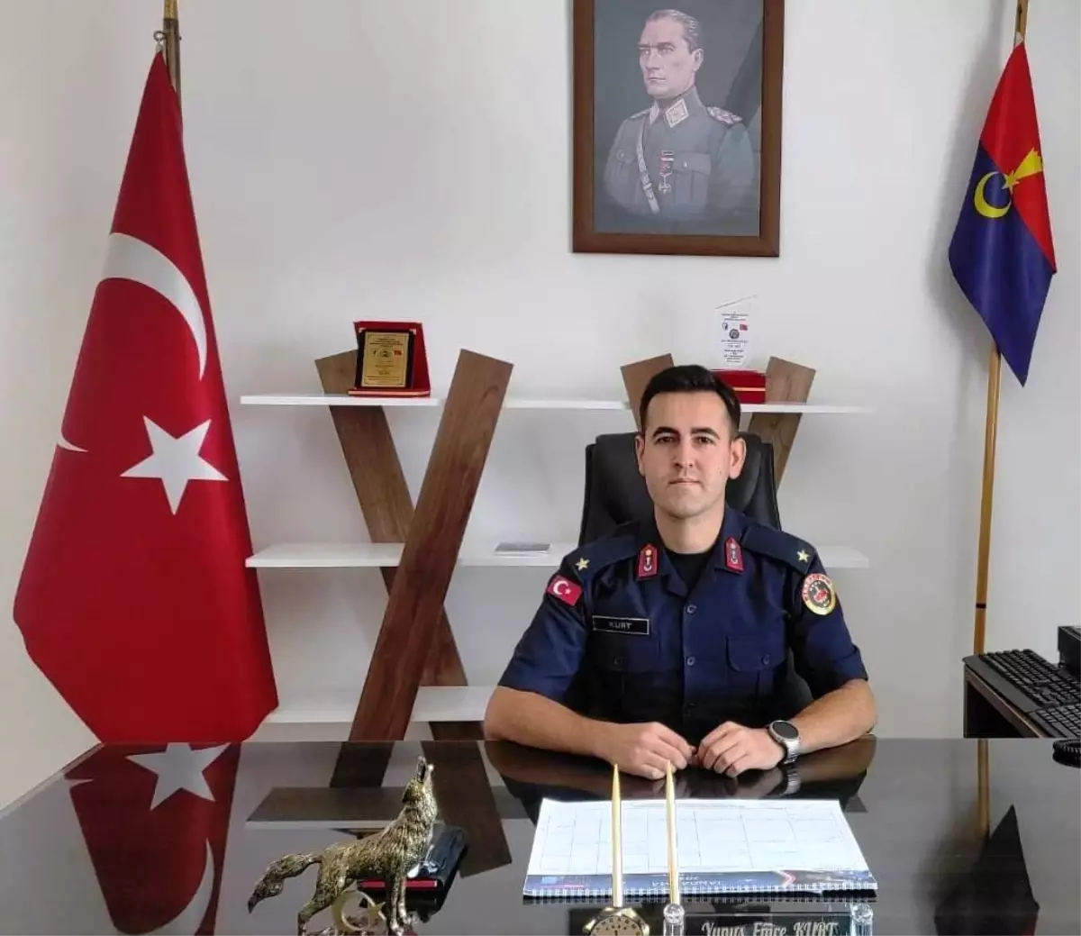 Selendi Jandarma\'ya Yeni Komutan Atandı
