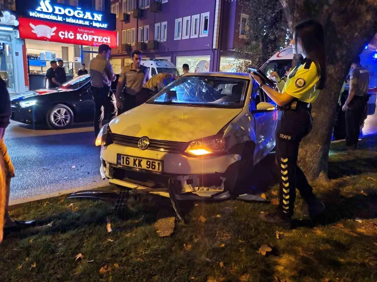 İnegöl\'de Trafik Kazası: 1 Yaralı