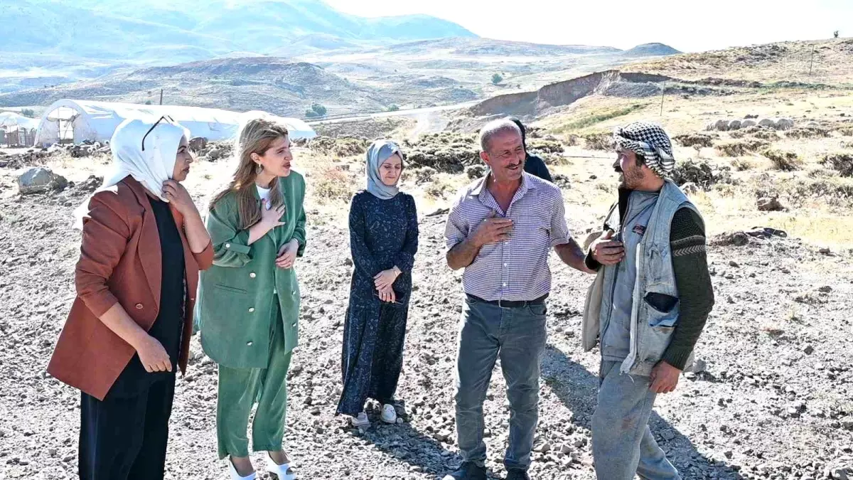 Milletvekili Ölmeztoprak, Sarıçiçek Yaylası\'nda Hayvancılığın Önemine Dikkat Çekti