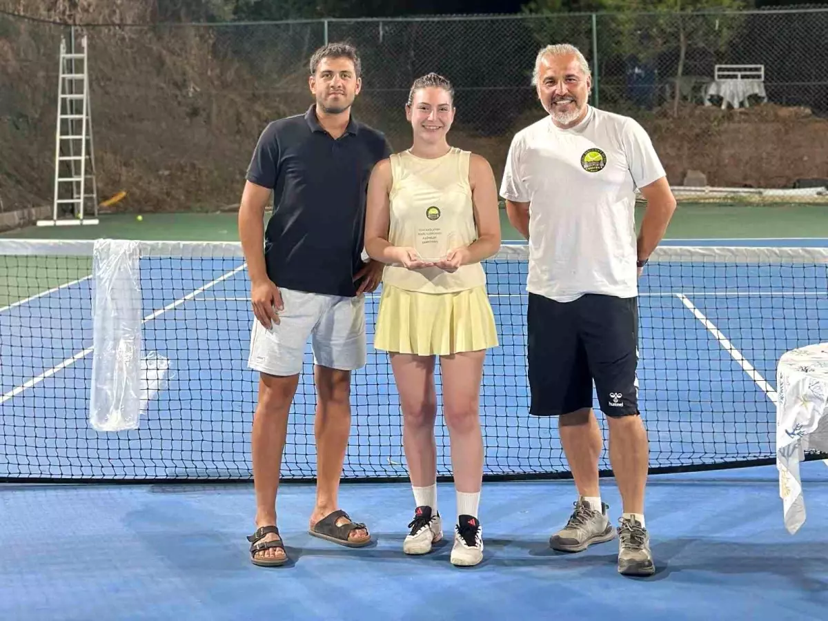 Salihli\'de Tenis Turnuvası Tamamlandı