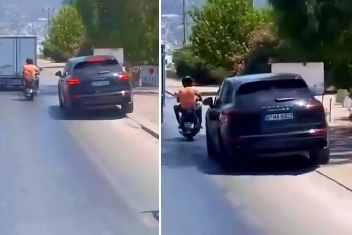 Türkiye\'ye gelince tüm kuralları unutuyorlar! Gurbetçinin yaptığına bakın