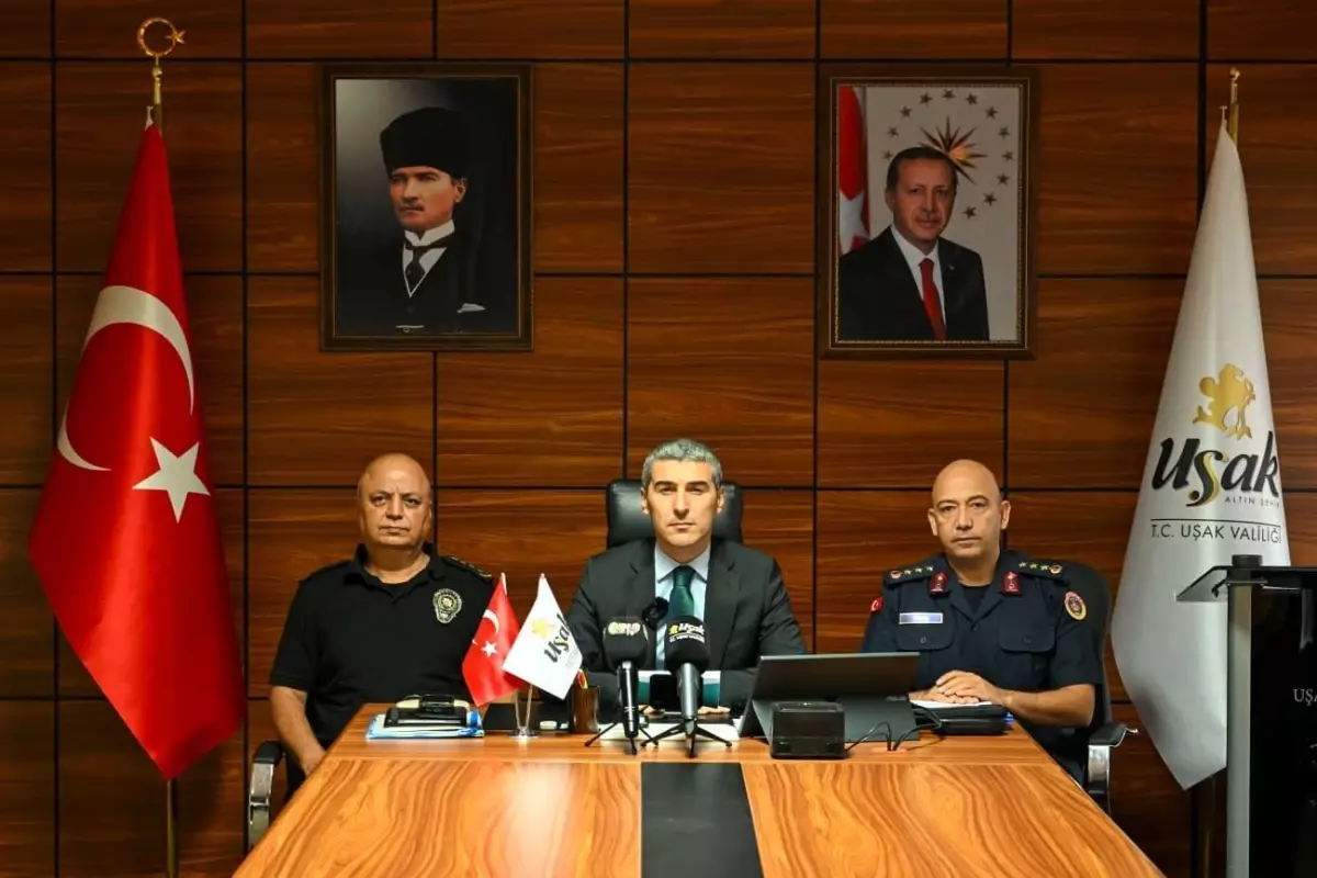 Uşak\'ta Güvenlik Toplantısı