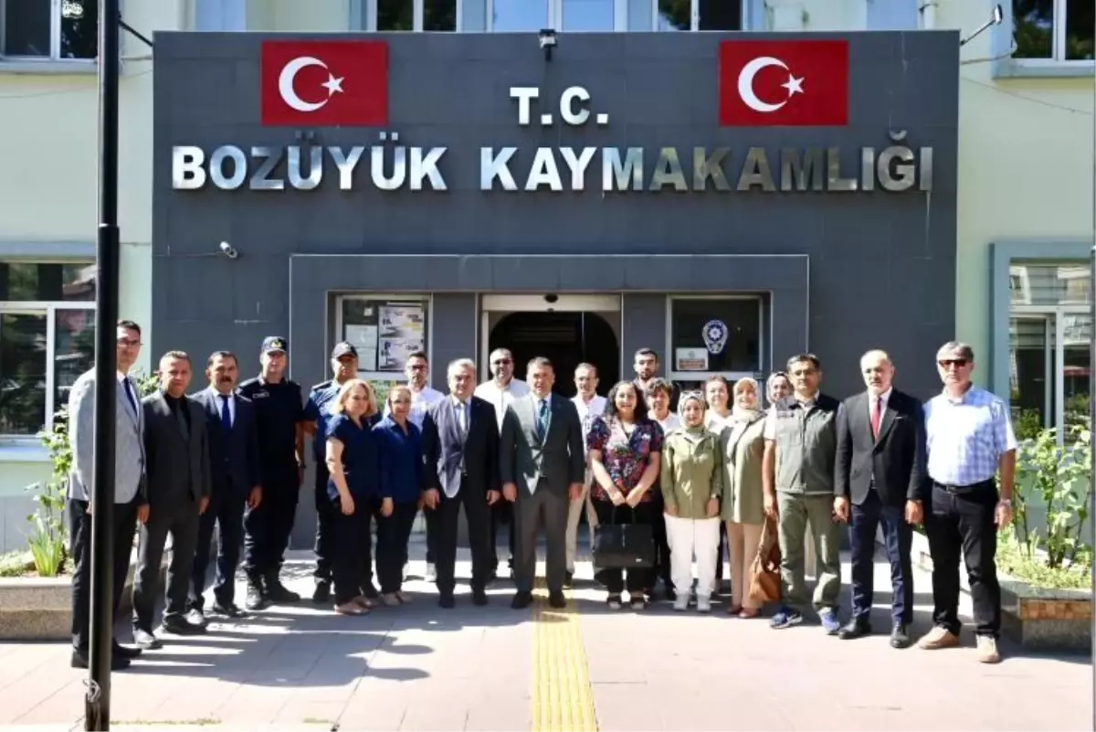 Vali Sözer Bozüyük\'te Kamu Hizmetlerini İnceledi