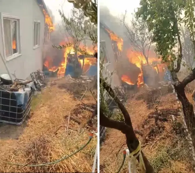 5 ilde orman yangını, alevler yerleşim yerlerine kadar ulaştı
