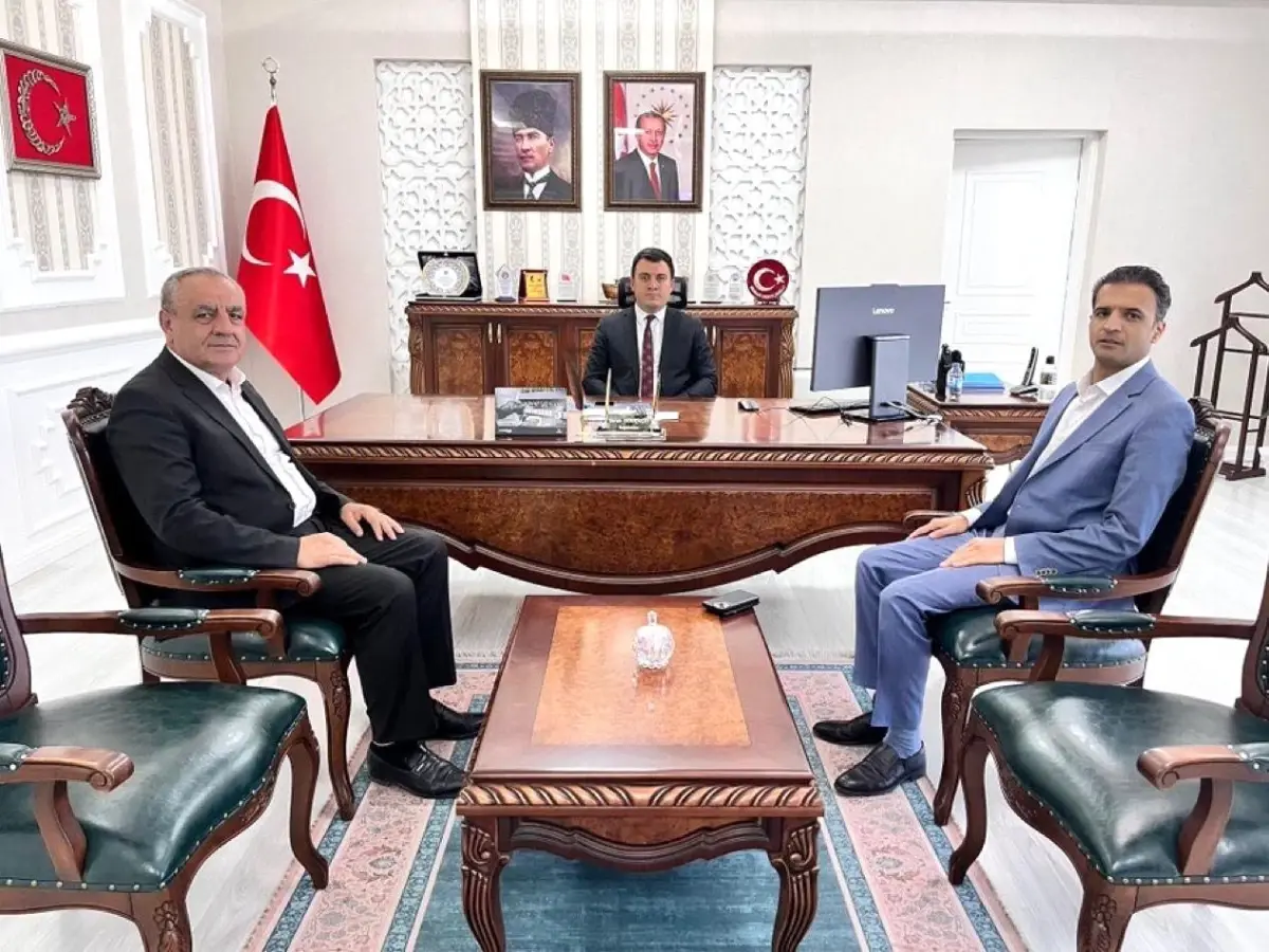 TEİAŞ ve Havaalanı Müdürleri\'nden Kaymakama Ziyaret