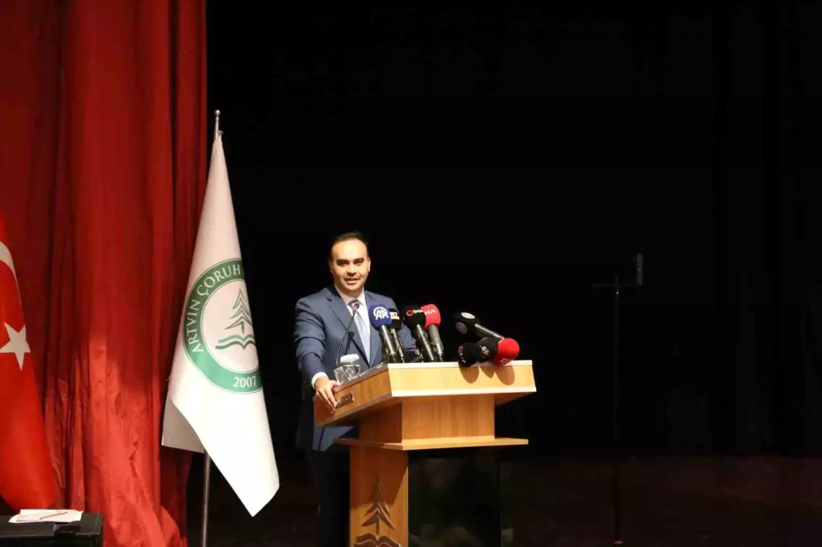 Bakan Kacır Artvin\'de Yatırım Müjdesi Verdi