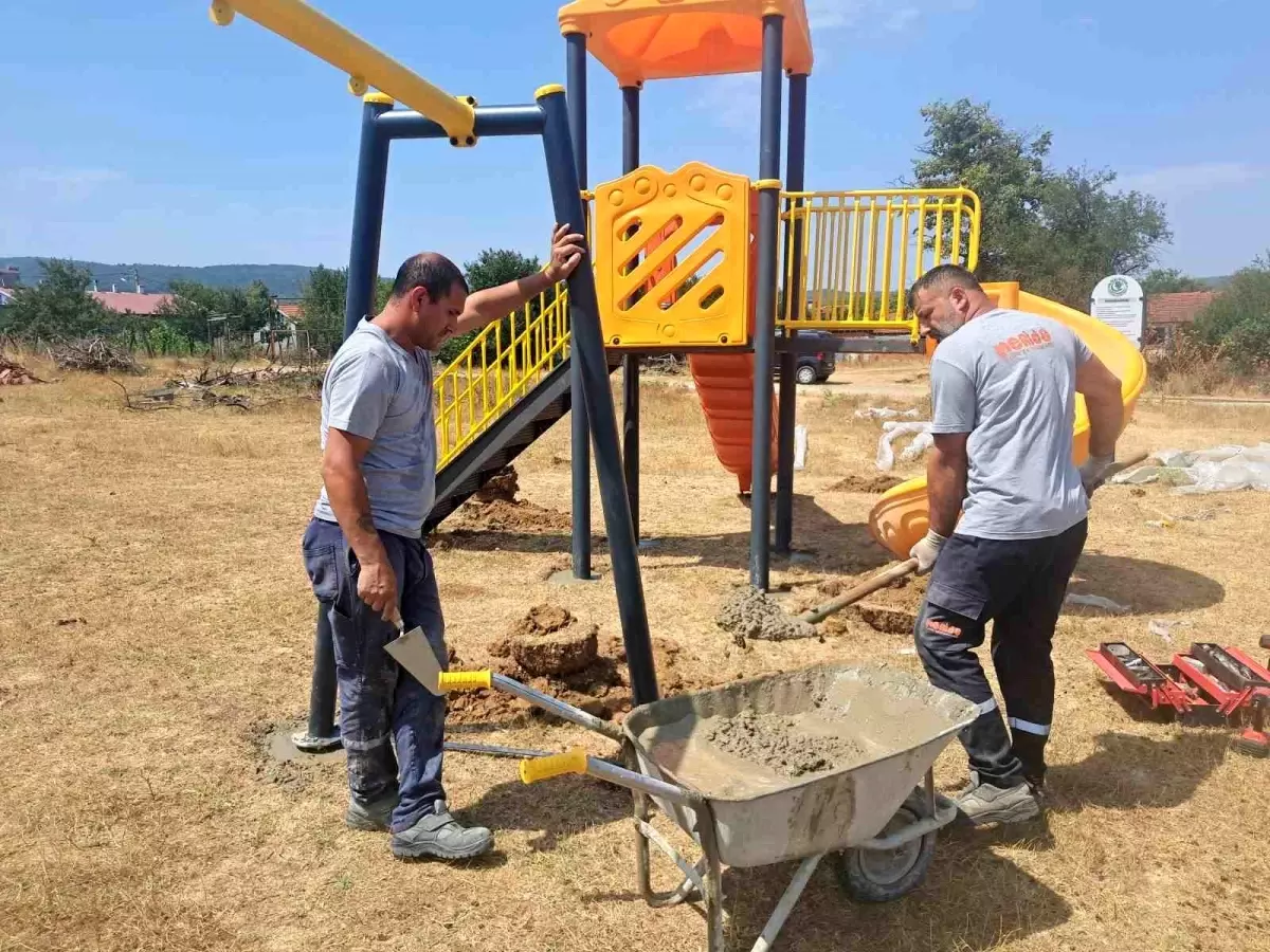 Bilecik\'te 14 Köye Yeni Oyun Parkları