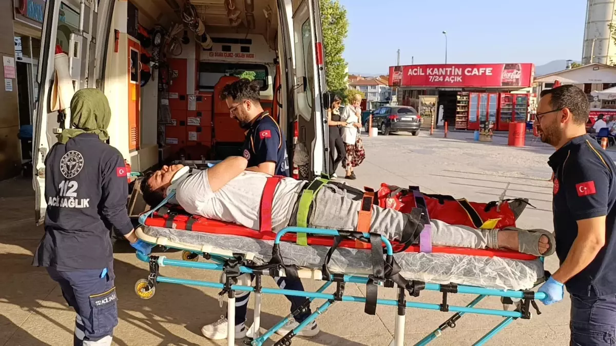 İnegöl\'de Tartışma Kanlı Bitti