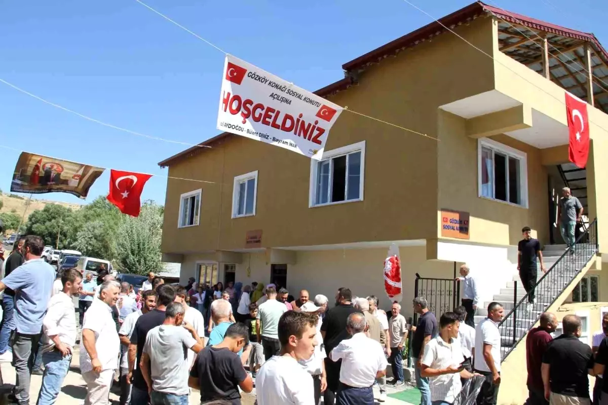 HSK Başkanvekili Fuzuli Aydoğdu, Gözköy Köy Konağı\'nın Açılışını Yaptı