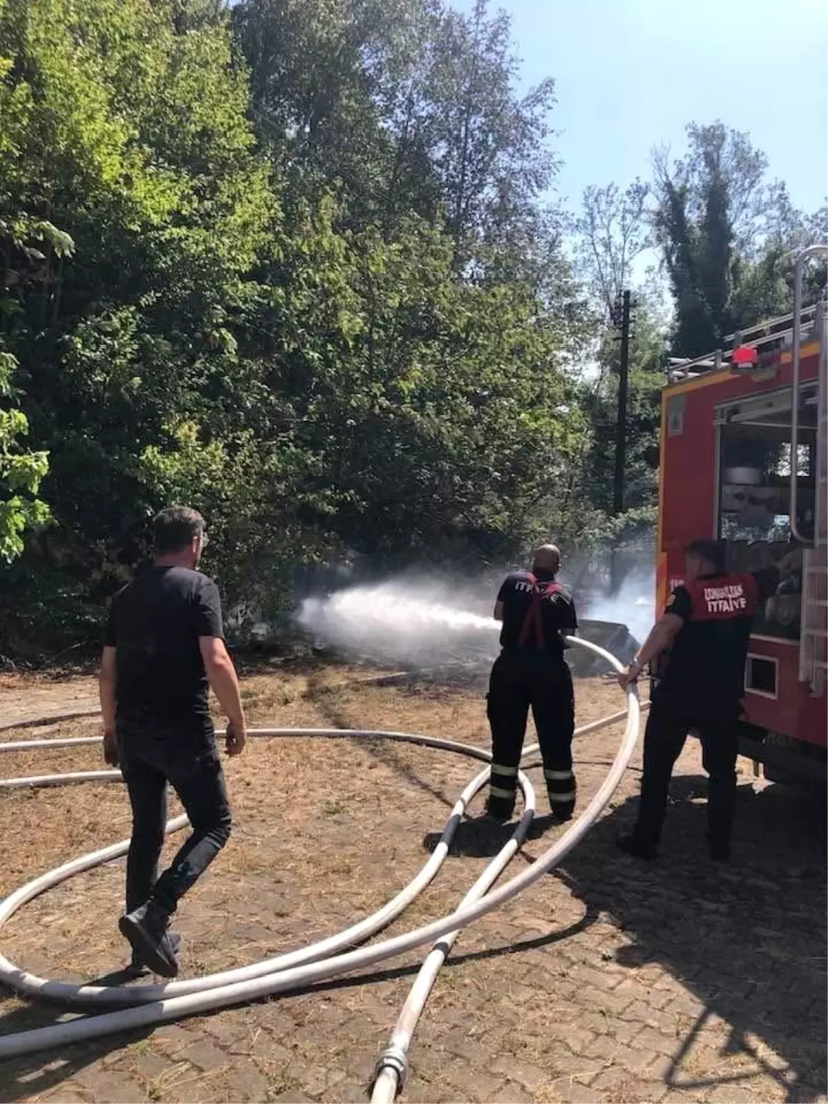 Zonguldak\'ta Orman Yangını Kontrol Altına Alındı