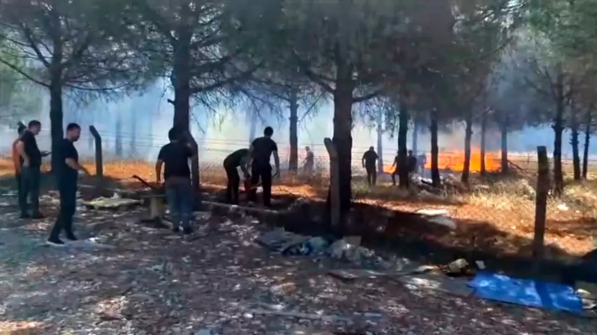 Silivri\'de Yangın Kısa Sürede Kontrol Altına Alındı