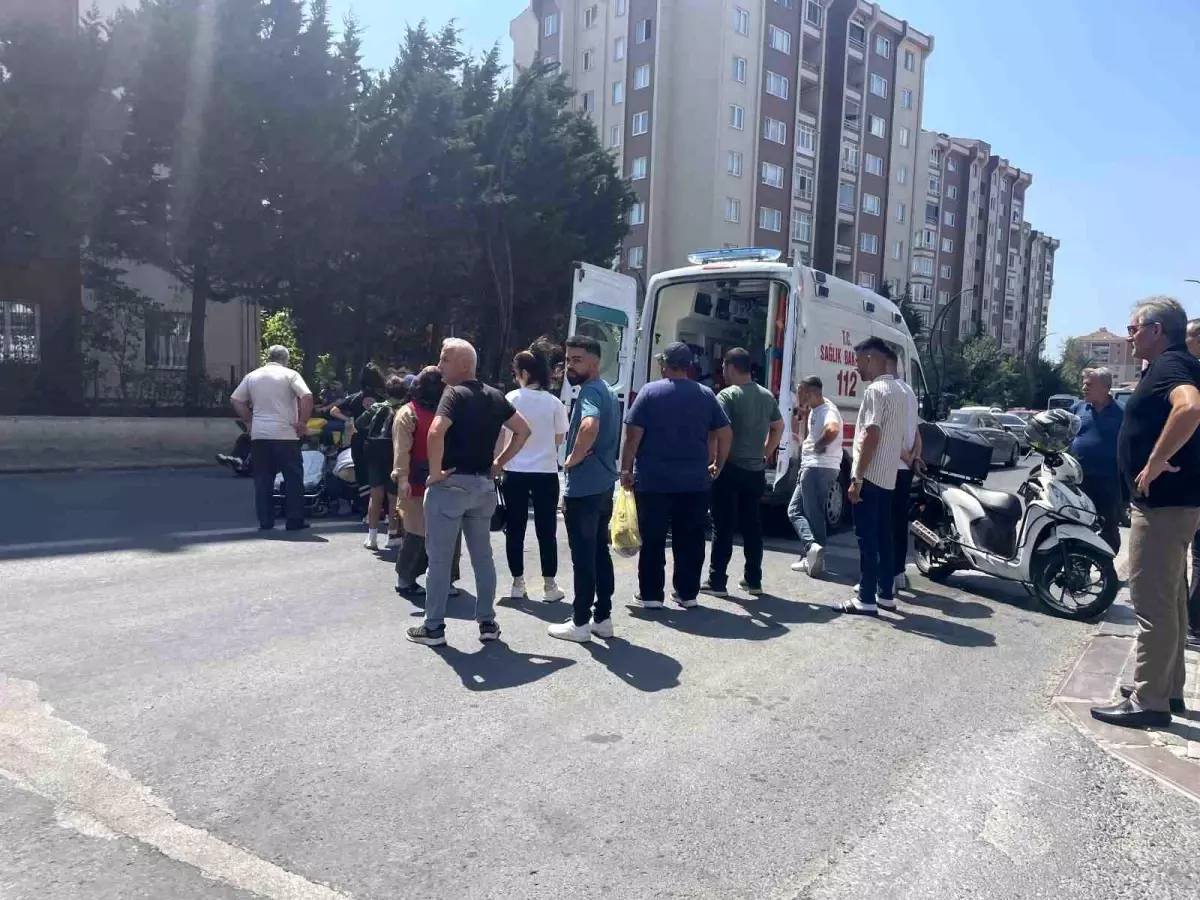 Kapaklı\'da Yaya Geçidinde Kaza