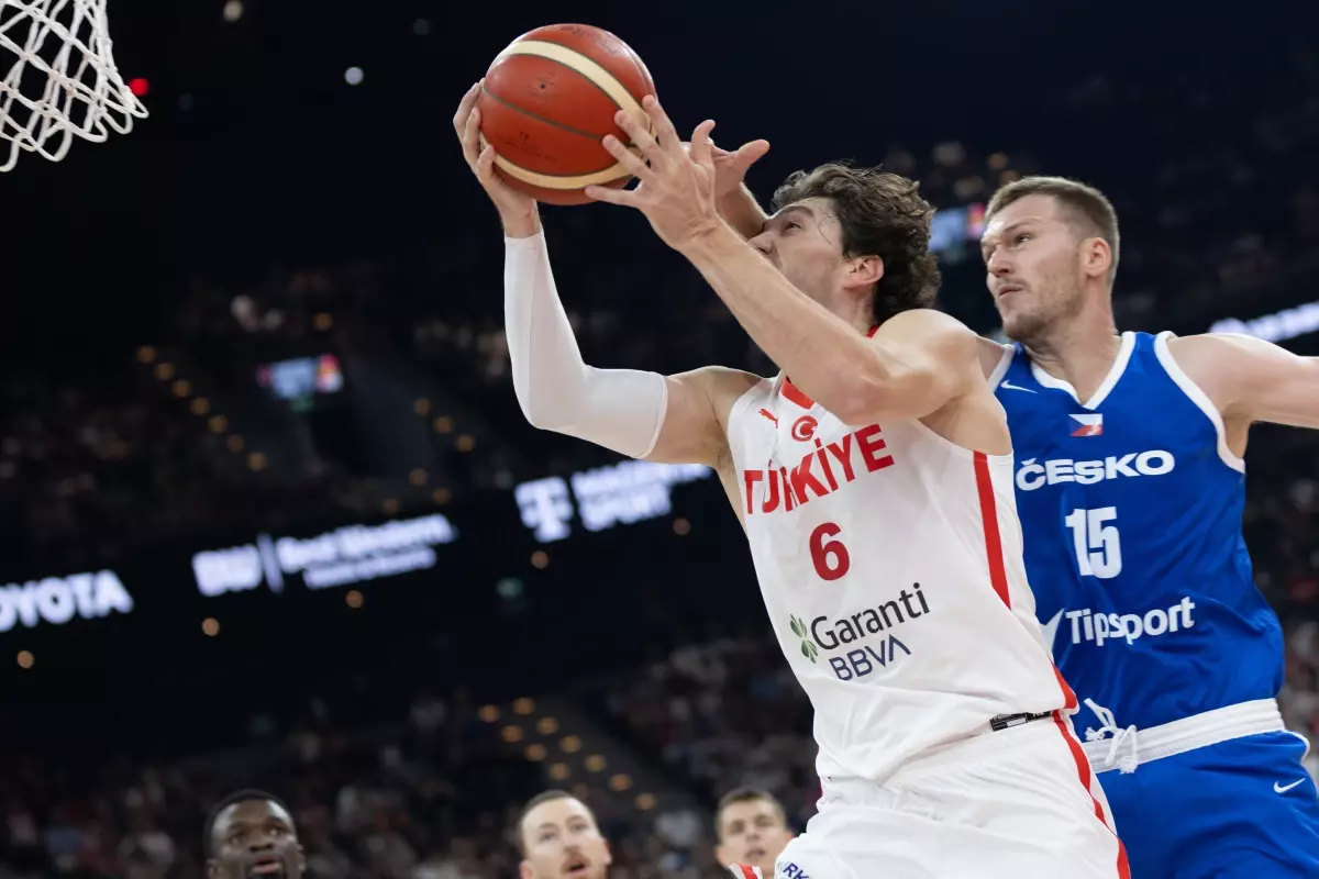 A Milli Basketbol Takımı Çekya\'yı Yendi