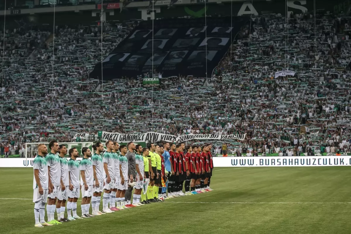 Bursaspor ve Eskişehirspor, doğa için tek yürek oldu