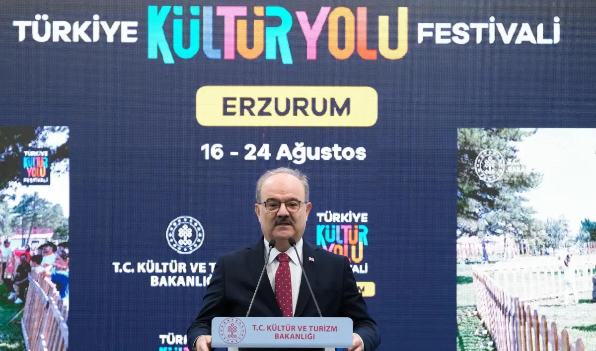 Kültür Yolu Festivali Erzurum\'da Başladı