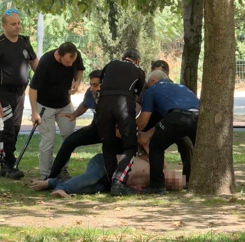 Esnafa bıçakla saldırınca darbedildi, götürüldüğü hastaneden kaçıp intihara kalkıştı