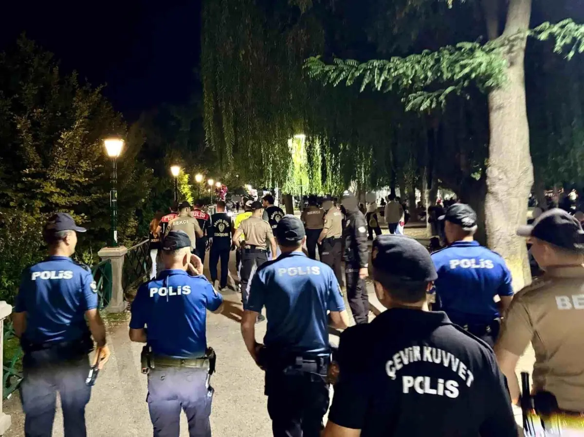 Eskişehir\'de Parklarda Güvenlik Denetimi