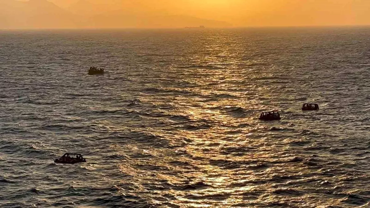Datça\'da Yunan Göçmenleri Kurtarıldı