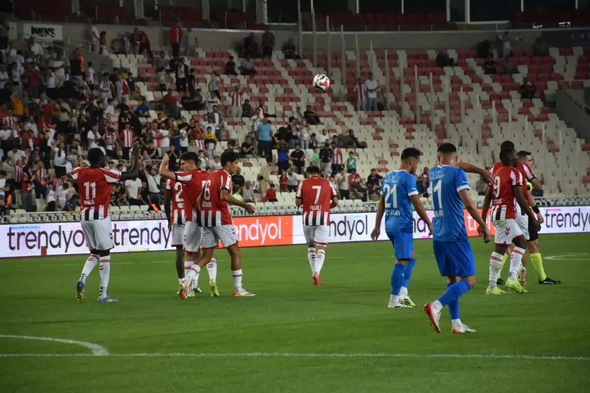Sivasspor ve Bodrum FK 1-1 Beraberlik