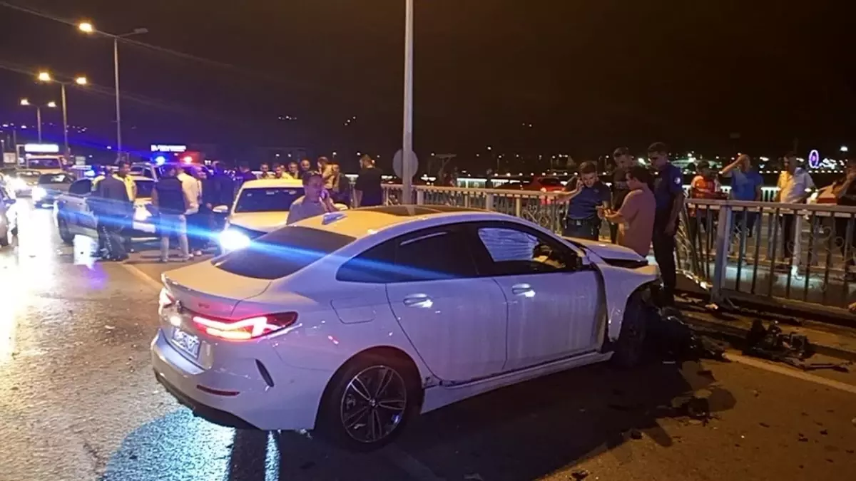 Zonguldak\'ta Zincirleme Trafik Kazası: Sürücü Olay Yerinden Kaçtı