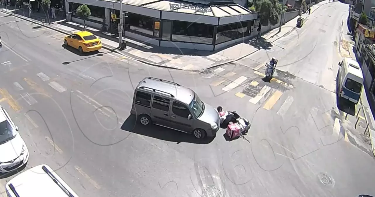 Sakarya\'da Trafik Kazaları Kamerada