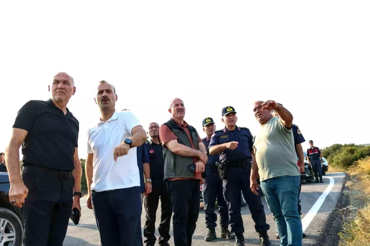 Çanakkale\'de Yangın Sonrası Köylere Girişler Açıldı