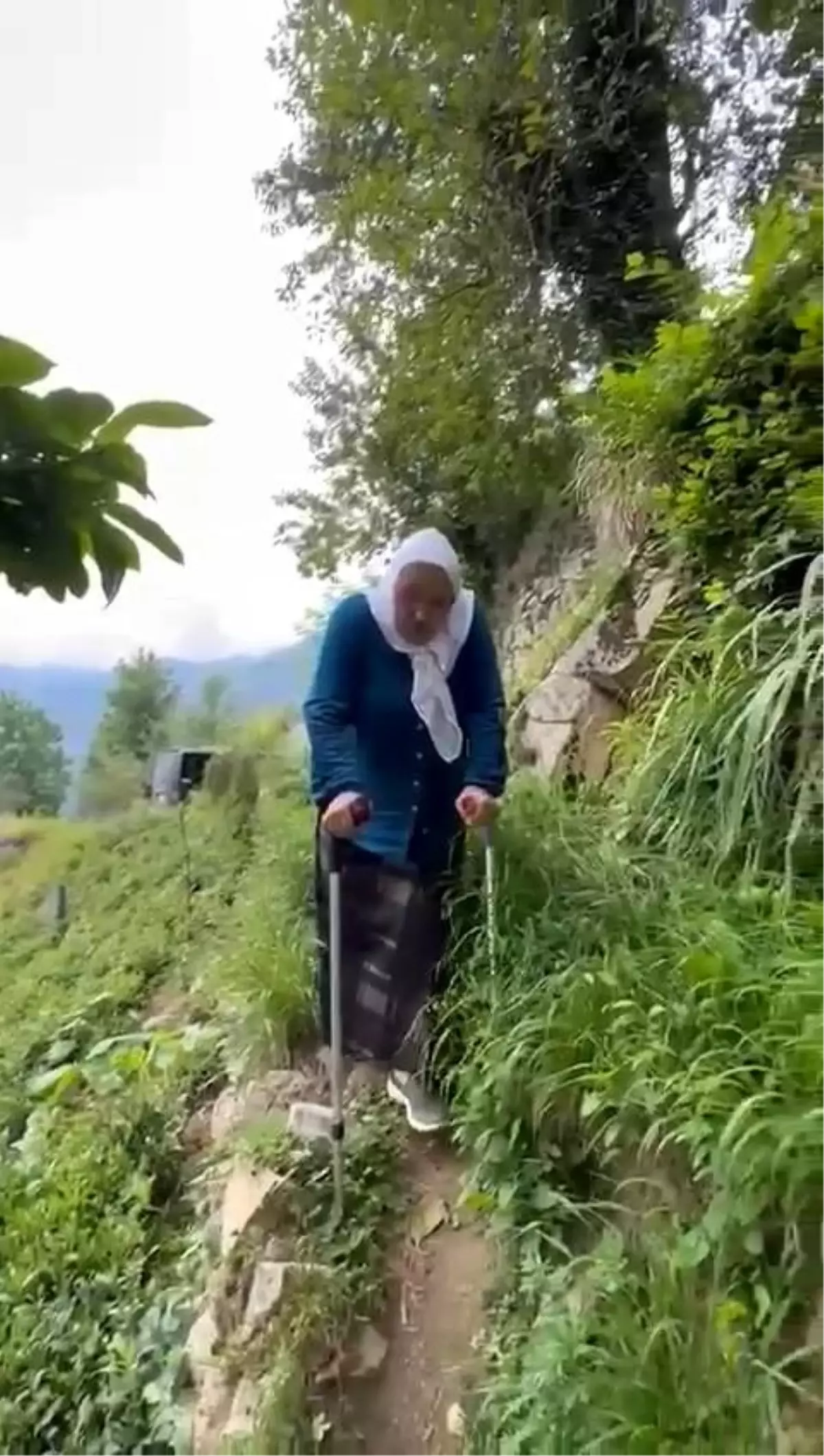 70 Yaşındaki Kadından Yol Talebi