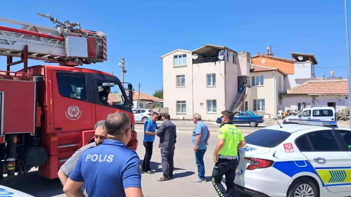 Karaman\'da Yangın Vatandaşlarca Söndürüldü