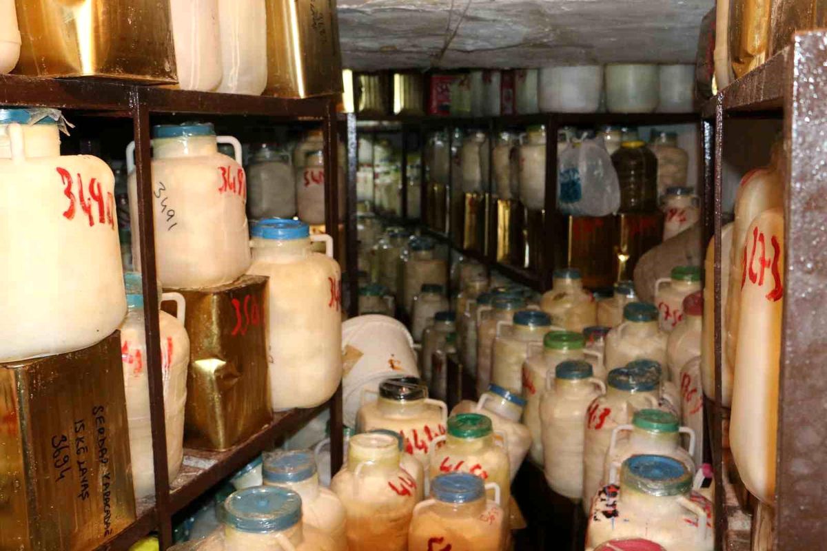 Diyarbakır\'da Kış Peynir Hazırlığı