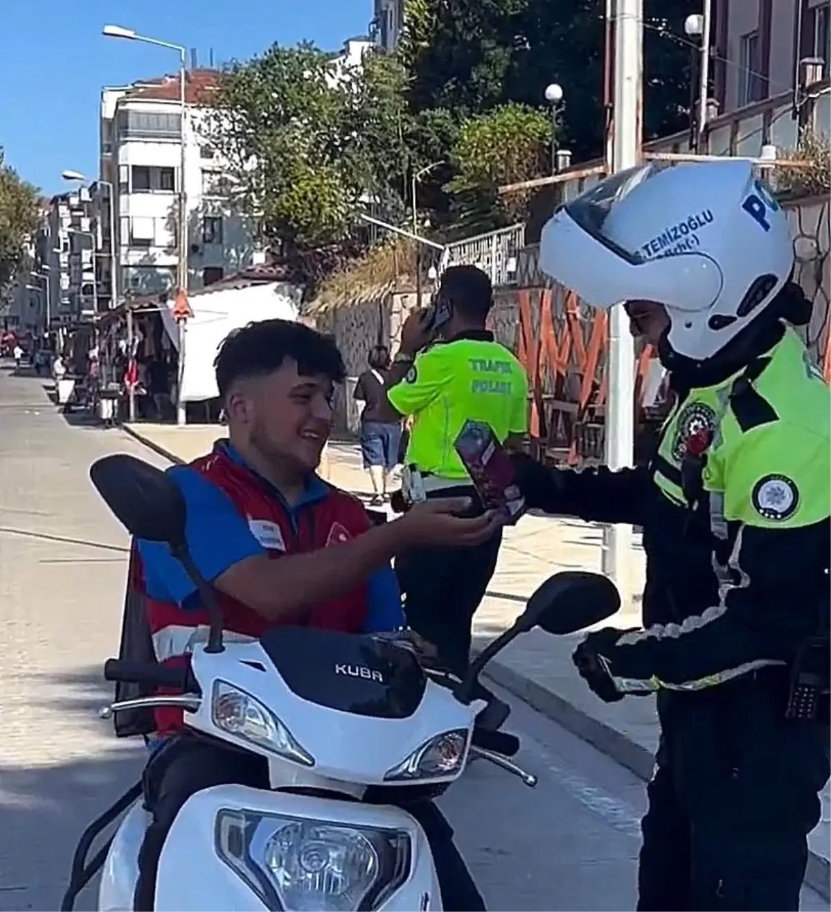Kask Takana Çerez, Takmayana Ceza