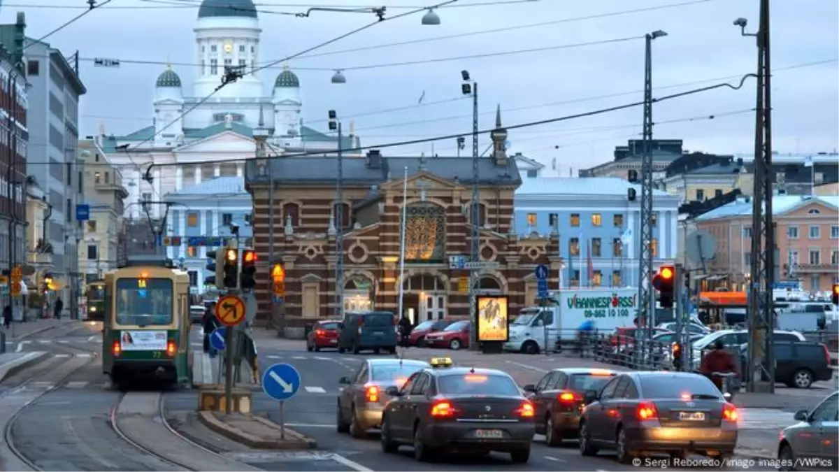 Helsinki\'de Trafikte Can Kaybı Sıfır