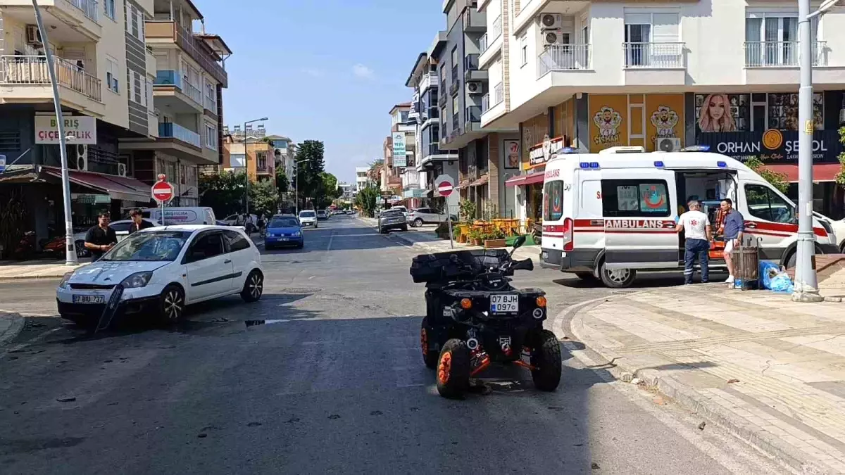 Manavgat\'ta ATV Kazası: Kadın Yaralandı